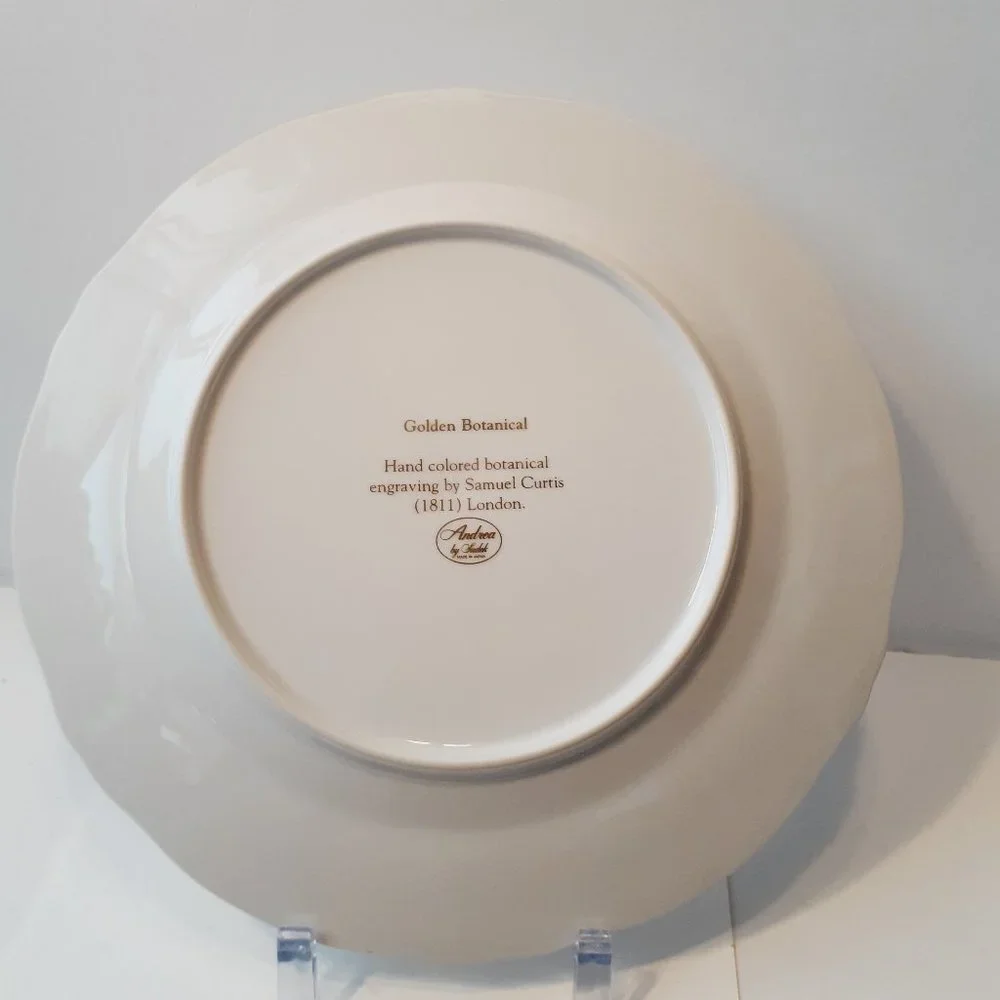 Andrea by Sadek, Golden Botanical by Samuel Curtis  1811 London Plate 10 1/2" - Picture 8 of 9